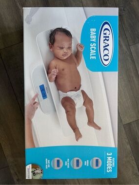 Graco White Baby Scale - Accurate Infant Weighing
